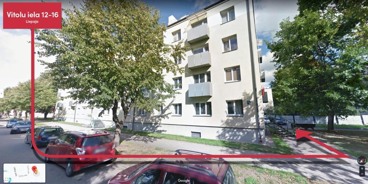 Andrea Apartment Liepāja Esterno foto